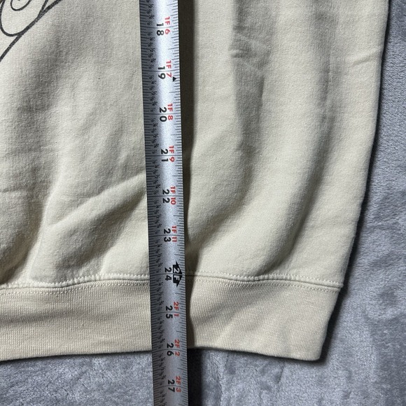 Disney Mickey Mouse Holiday Sweatshirt XS Beige Junk Food Tees - Picture 7 of 8